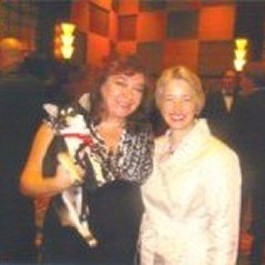 Tuco, Fiona and Mayor Annise Parker of Houston at the annual Celebrity Paws CAP Gala