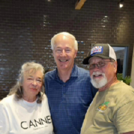 Fiona & Jack with Asa Hutchinson